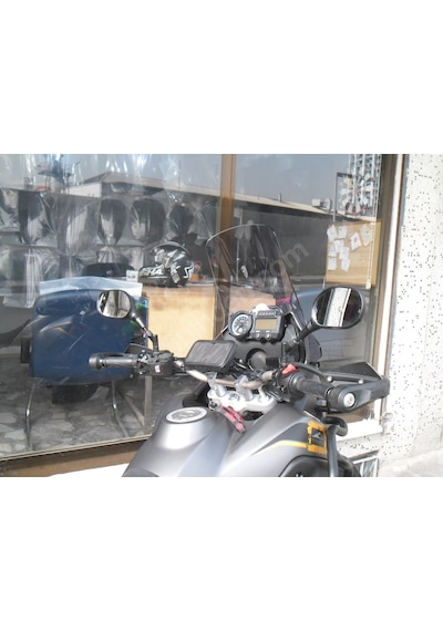 Yamaha Xtz 660 Tenere Uzun Cam Açık Füme 4Mm 50Cm Zeus Xt 660