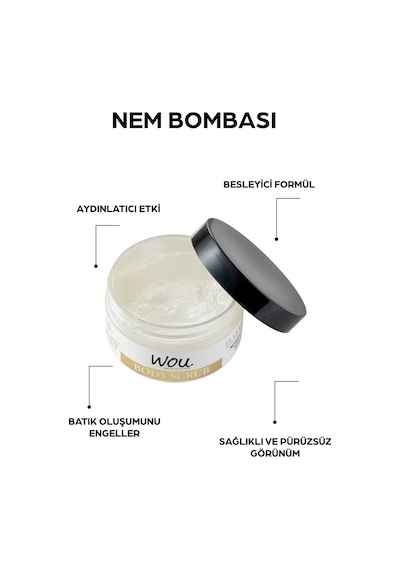 Wou World Of Unique Milk Therapy Body Scrub Sıkılaştırıcı,arındırıcı,nemlendirici Vücut Peelingi 250 Ml