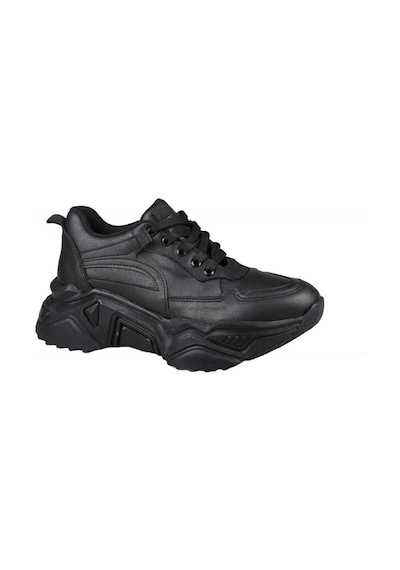 Style Star 222-38 Siyah Kadın Sneakers Siyah