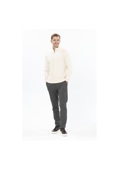 Erkek Kadife Sweatshirt 252209003.kdfhyfr Ekru
