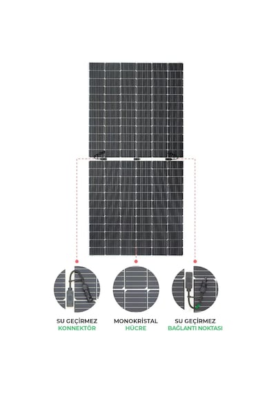 HT-SAAE 450W Monokristal Halfcut Flexible - Esnek Güneş Paneli Marin Tipi Solar Panel - HT-SAAE 450W Monokristal Halfcut Flexible - Esnek Güneş Paneli Marin Tipi Solar Panel