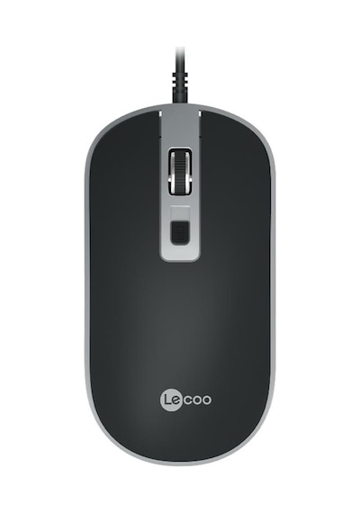 Lecoo Usb Optik Kablolu Mouse Siyah Ms104