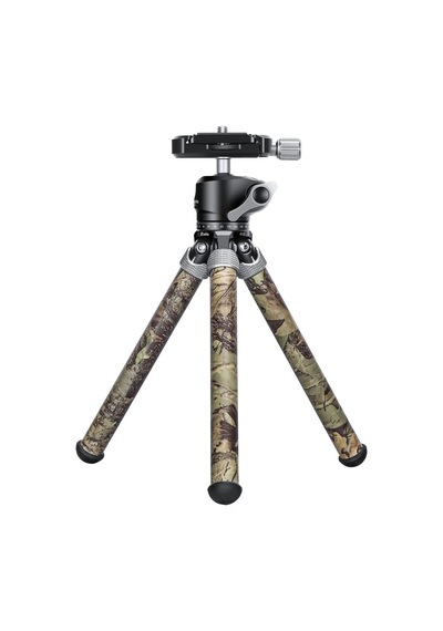 Mt-02c+lh-22 Karbon Fiber Mini Tripod Kamuflaj