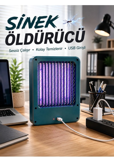 Hubrendy Tekno Usb Girişli Uçan Böcek Ve Sinek Yakalama Cihazı