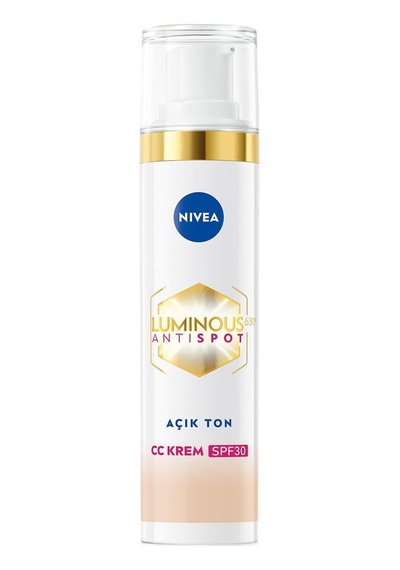 Nıvea Luminous630 Leke Karşıtı Krem Cc Fluid Spf30 Light 40ml Sku: Zeus8690010417619 0