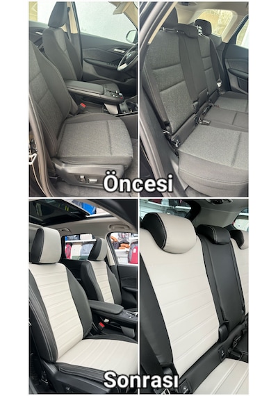 Bmw Ix1 2025 Araca Özel Deri Oto Koltuk Kılıfı 158430