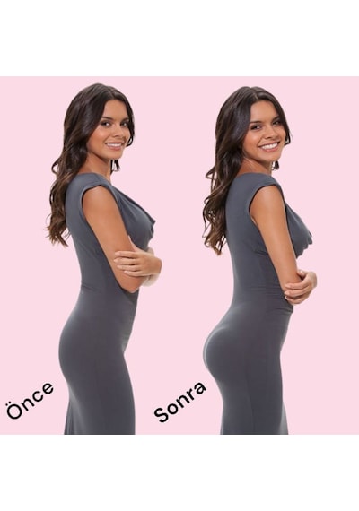 Tezzgelsin Kadın İnce Askılı Göğüs Altı Tam Boy Korse Siyah