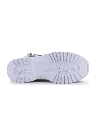 Kiko Kids Termo Taban Kız Çocuk Bot 622 Çatlak Siyah
