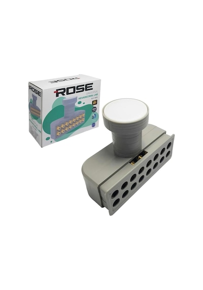 Xtechnx Xtechn017112 Rose Rle-1600 16 Çıkışlı 0.1 Db Full Hd 4k Lnb Universal Hexademical Kod:17112
