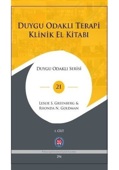 Duygu Odaklı Klinik El Kitabı Seti - 2 Kitap Takım - Leslie S. Greenberg - Psikoterapi Enstitüsü