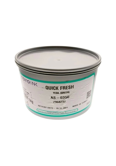 Dyo Matbaa Mürekkebi Yeşil 1kg Diğer