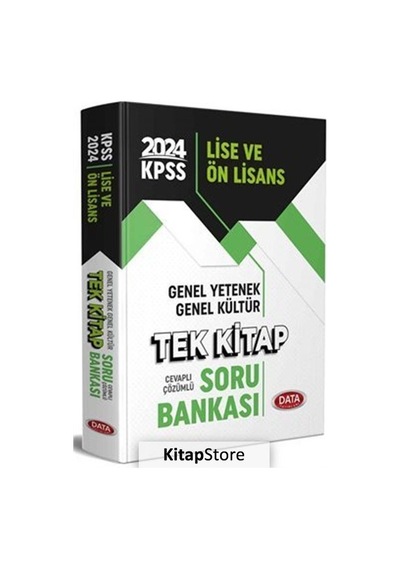 2024 Kpss Lise Ve Ön Lisans Genel Yetenek - Genel Kültür Tek K...
