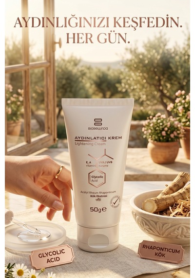 Doğal Aydınlatıcı Yüz Bakım Krem 50ml