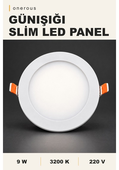 Onerous Günışığı Led Işık, 9w, 220v Sarı