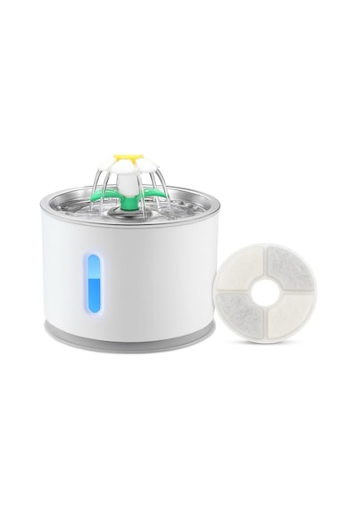 Auvc 2.4l Papatya Su Sebili Uyumlu Yedek Filtre 3'lü Paket, 127x38x5mm, Beyaz