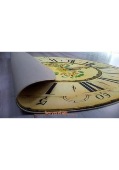 Foto Baskılı Halı Artist Saat 120X180 Cm