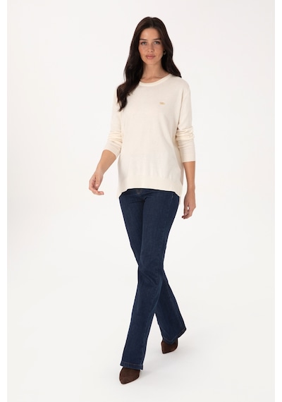 U.s. Polo Assn. Kadın Kazak /triko 50307735-vr256 İnci