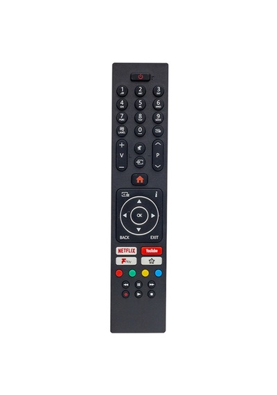 Weko Kl Vestel Uyumlu Netflıx-youtube-play Tuşlu Yazısız Lcd Led Tv Kumanda Rc43137-30101403 -2058