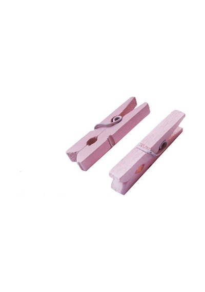 Mandal Ahşap Minik (100 Adet) Pembe N11.13778