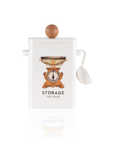 The Mia Storage Mutfak Saklama Kabı 13x20x28 Cm Stg0010 Beyaz