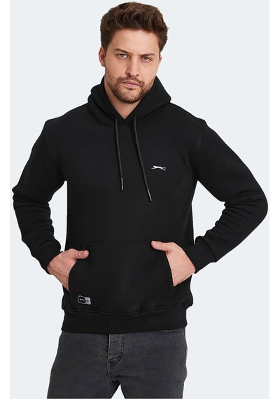 Slazenger OLTA IN Erkek Sweatshirt Siyah