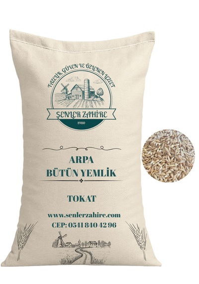 1 Kg Arpa Bütün Yemlik Tahıl Seçeneği