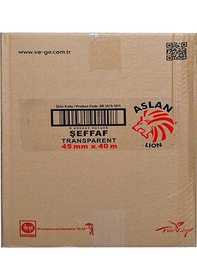 Ve-ge Şeffaf Aslan Koli Bandı 96'Lı