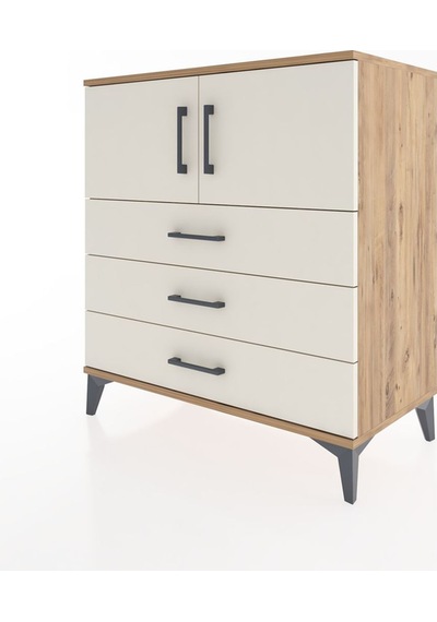 Hyperion Şifonyer 2 Raflı 3 Çekmeceli 2 Kapaklı 88x44x96 Çam-... Çam Hyperion Şifonyer 2 Raflı 3 Çekmeceli 2 Kapaklı 88x44x96 Çam-... Çam