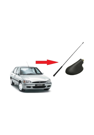 Ford Escort Tavan Anten Gövde Seti