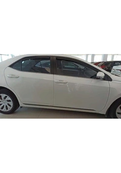 Toyota Corolla Uyumlu 2014-2018 Kapı Çıtası Piano Black