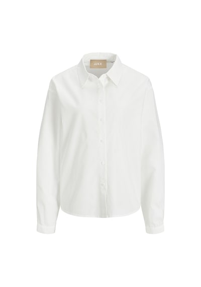 Jack & Jones Kadın Relaxed Fit Uzun Kollu Gömlek - Mission 12203522 White Beyaz