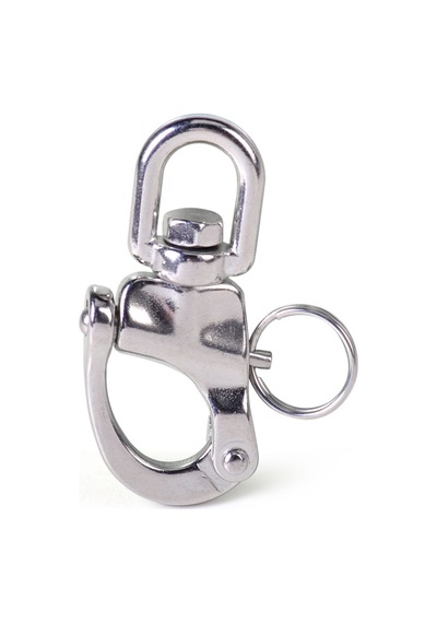 Fırdöndülü Mandar Kilidi Snap Shackle 304 Paslanmaz Marin 22 MM