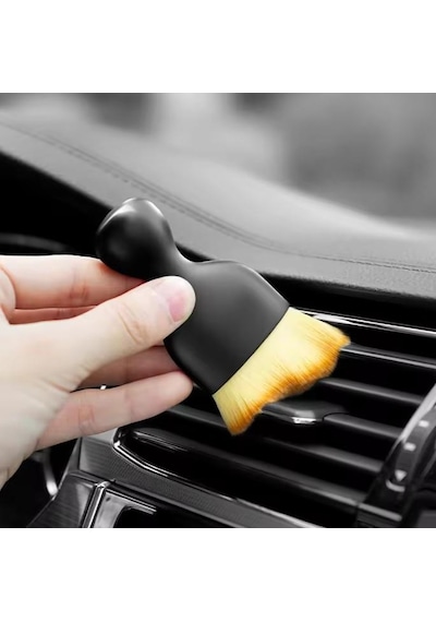 Oto Motto Mini Araç Oto Araba Klima Havalandırma Detaylı Temizlik Fırçası Yumuşak Tüylü