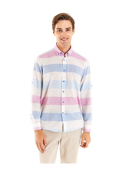 U.s. Polo Assn. Erkek Gömlek 50283667-vr032 Mavi