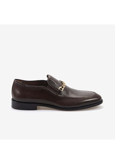 Mocassini Erkek Klasik Ayakkabı 9338 Kahve Buffalo