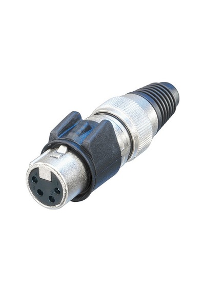 Neutrik Nc4Fx-Hd Xlr Dişi Kablo Konnektörü 4 Pin