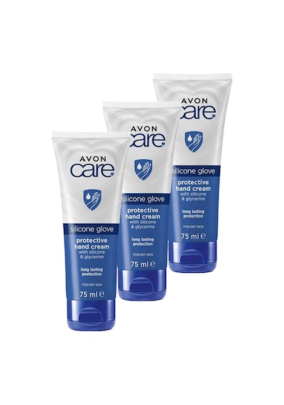 Avon Care Silikon Ve Gliserin İçeren El Kremi 3 x 75 ML