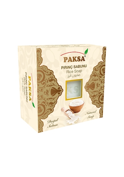 Paksa Katı Pirinç Bitkisel Sabunu 1 Adet