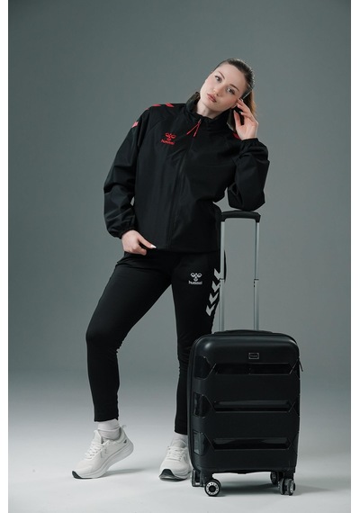 Hummel Line Yağmurluk Siyah-kırmızı