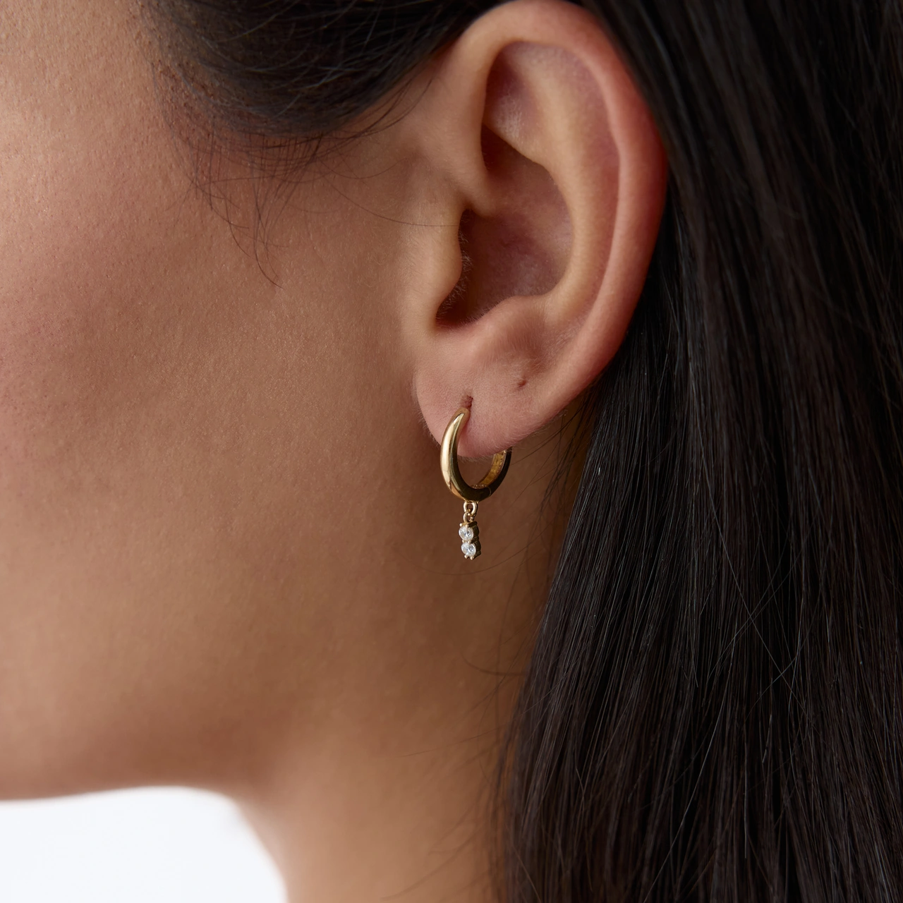 Dio Mini Taşlı Küpe