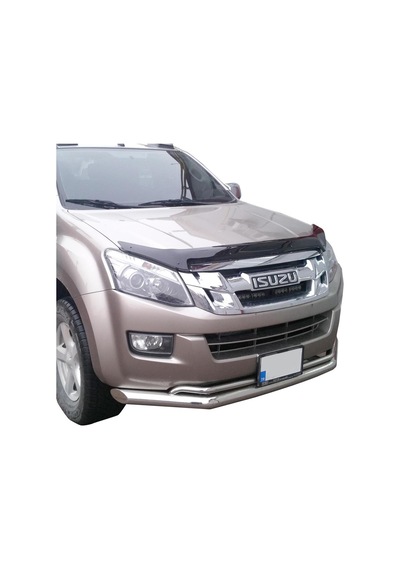 Isuzu Dmax Ön Krom Koruma Bıyık Paslanmaz Çelik