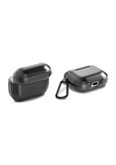 Apple Uyumlu AirPods 3.Nesil Kılıf Askı Aparatlı Raptic Air Serisi Kılıf Siyah