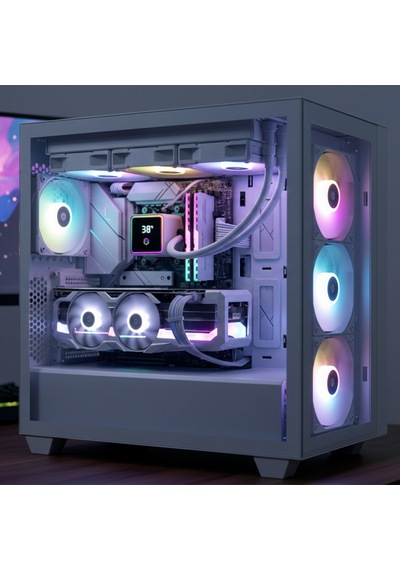 Gameforce Raider 360mm Argb Beyaz Sıvı Soğutucu 300w Tdp Beyaz