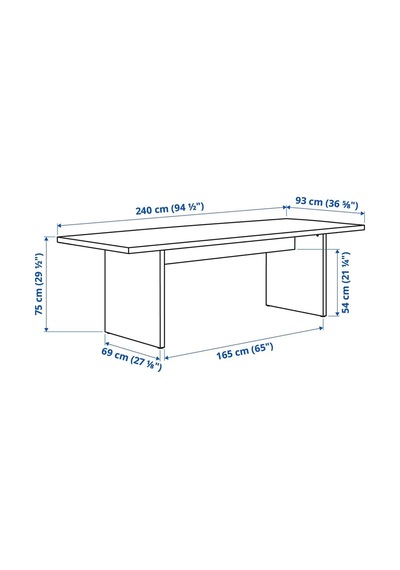 Ikea Huş Şık Yemek Masası - Yemek Masası Takımı Diğer