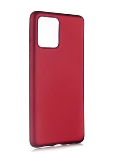 Samsung Galaxy Uyumlu S20 Ultra Kılıf Esnek Yapılı İnce Slim Silikon Kapak Ryc/premier Bordo