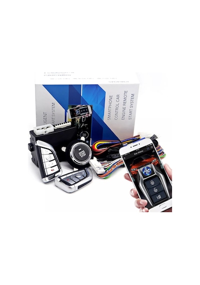 Start Stop Kit Uzaktan Çalıştırma Keyless Go Uygulamadan Kontrol