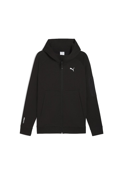 688045-01 Puma Pumatech Fz Hoodie Erkek Ceket Siyah 688045-01 Siyah
