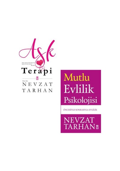 Aşk Terapi + Mutlu Evlilik Psikolojisi 2 Kitap Set - Nevzat Tarhan