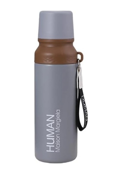 Çelik İçli Termos 750 Ml Gri Skm002 Açık Beyaz