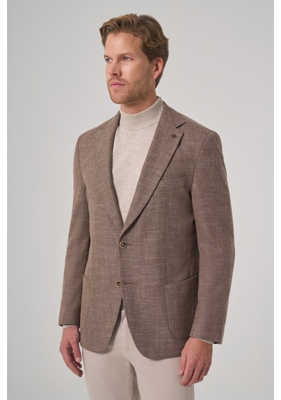 Morven Erkek Kahve Poliviskon Trend Desenli Dynamic Fit Mono Yaka Ceket 26ks002005400 Kahve Morven Erkek Kahve Poliviskon Trend Desenli Dynamic Fit Mono Yaka Ceket 26ks002005400 Kahve